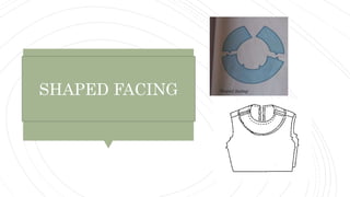 SHAPED FACING
 