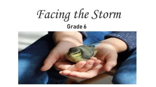 Facing the Storm
Grade 6
 