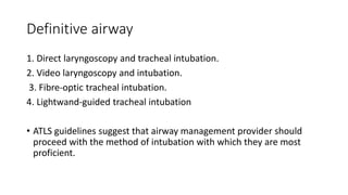 Facio maxillary injuries | PPTX