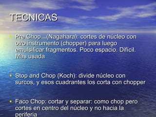 Constop Facoemulsificacion | PPT