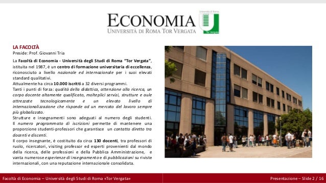 Facoltà di Economia