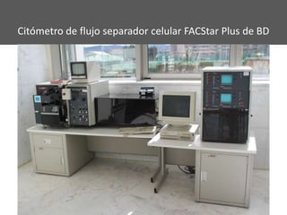 Citómetro de flujo separador celular FACStar Plus de BD 
 