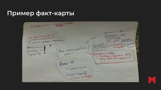 Пример факт-карты
 