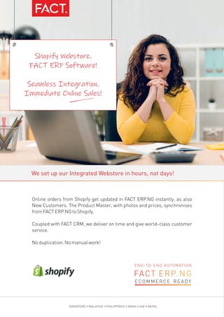 FACT ERP.NG - The Next generation ERP Software | PDF