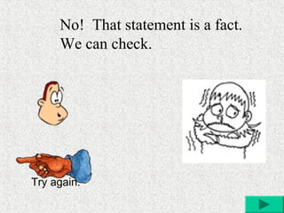 Fact and opinion | PPT