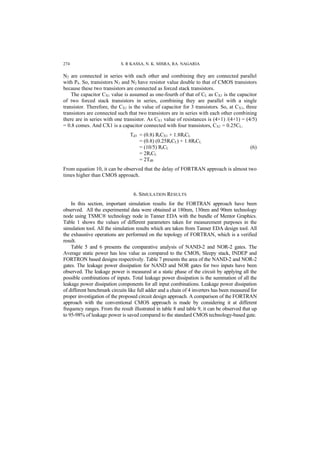 FORCED STACK SLEEP TRANSISTOR (FORTRAN): A NEW LEAKAGE CURRENT ...