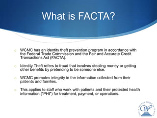 Facta red flags | PPTX