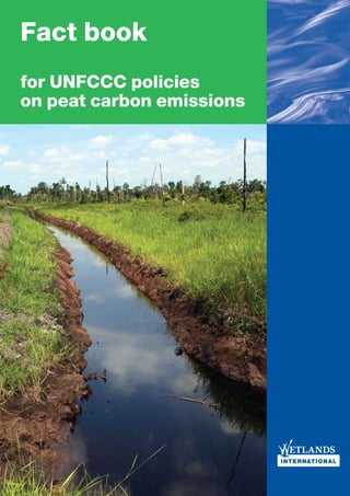 Wetlands International Factbook for UNFCCC policies on peat carbon emissions 1
Fact book
for UNFCCC policies
on peat carbon emissions
 