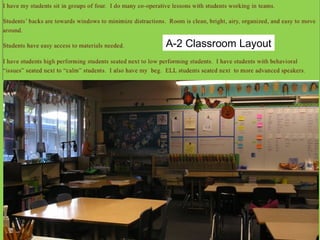 A-2 Classroom Layout 