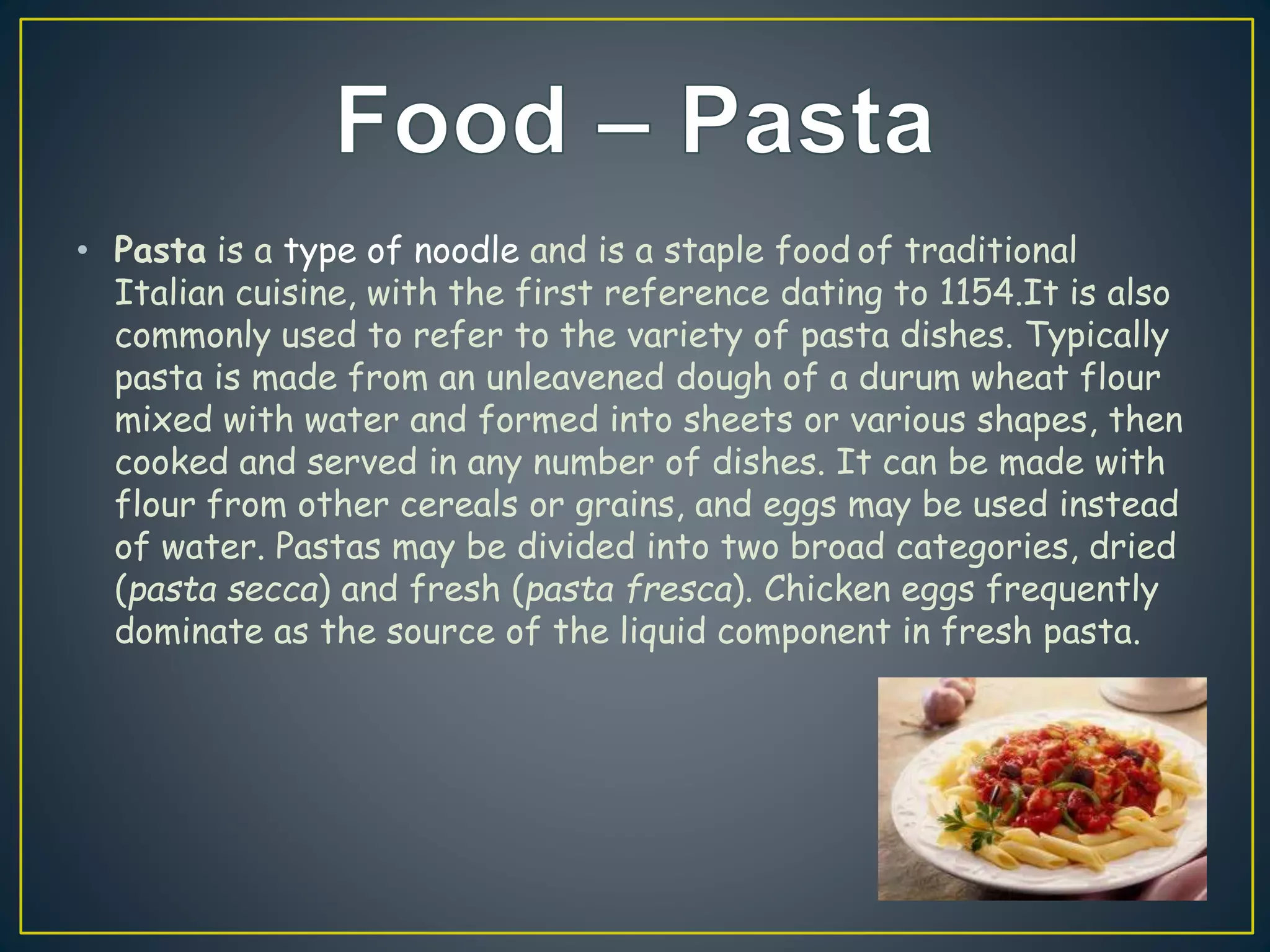 Fact File About Italy Ppt