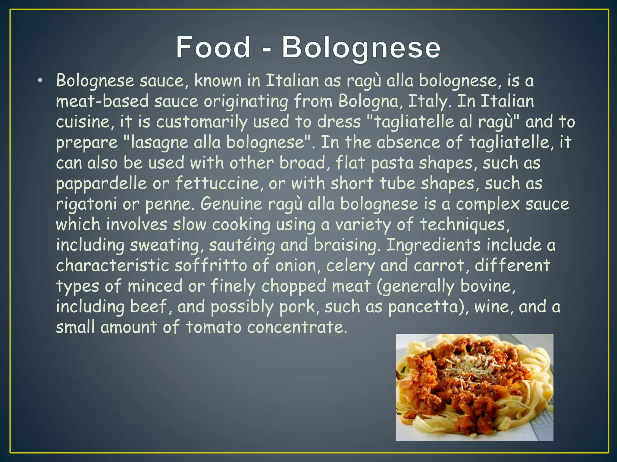 Fact File About Italy