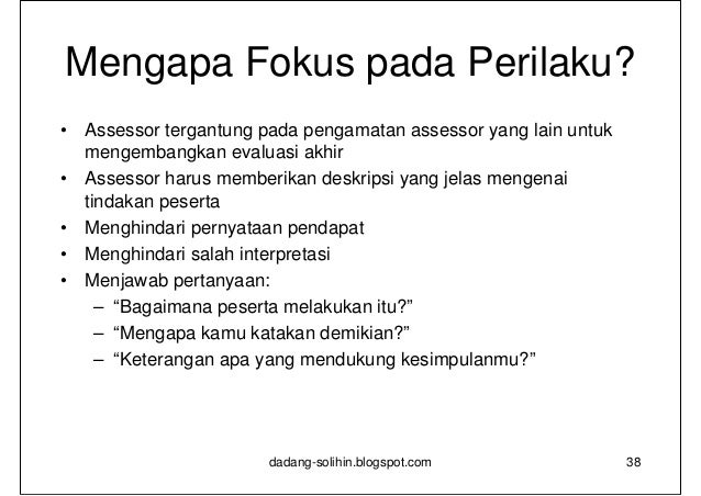 Pengembangan SDM Pemda melalui Assessment Center