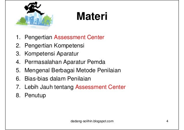 Pengembangan Sdm Pemda Melalui Assessment Center