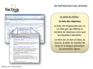  la réponse (en rose, vert, et bleu).BNR pour UCL – Droits réservés