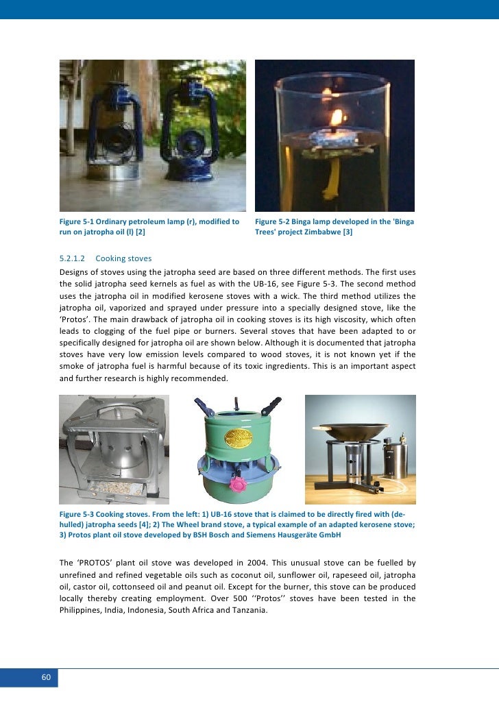 Applications Of Jatropha Products