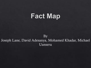 By
Joseph Lane, David Adesanya, Mohamed Khadar, Michael
Uanseru
 