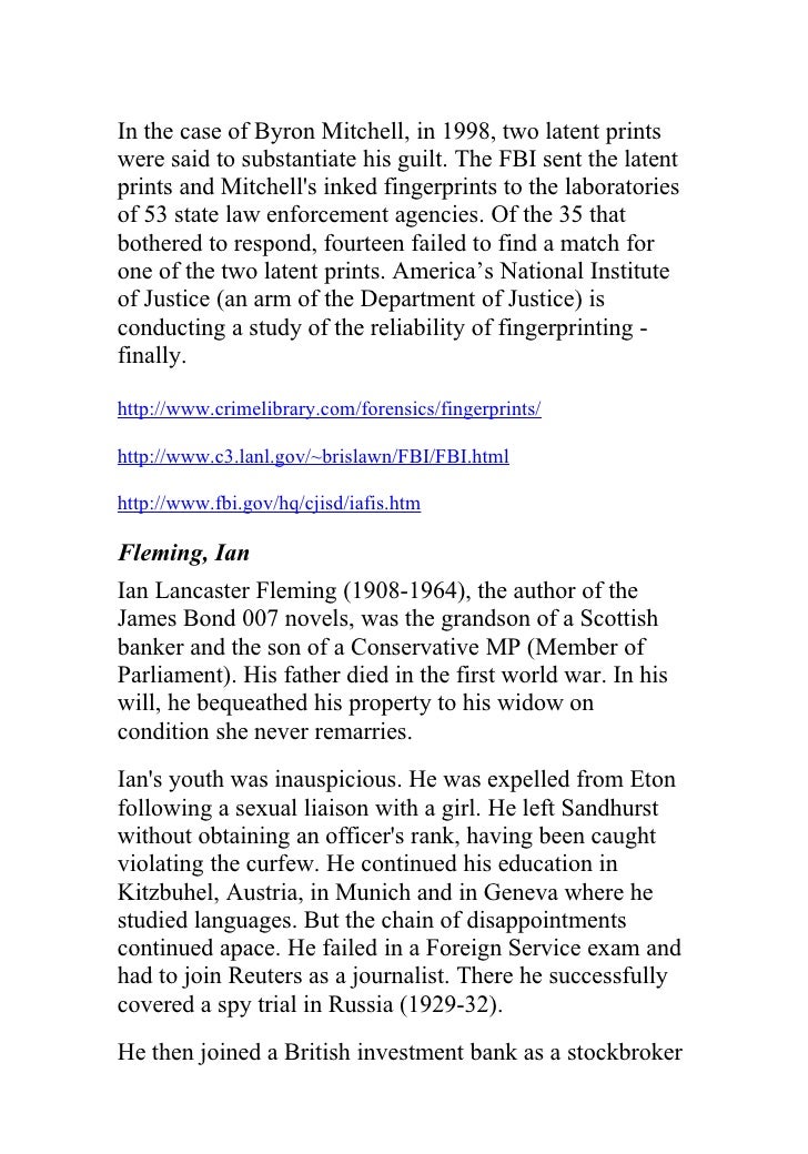 Links And Factoids - 