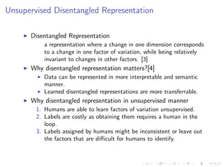 Paper Summary of Disentangling by Factorising (Factor-VAE) | PDF
