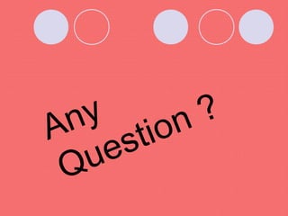 Any
Question ?
 