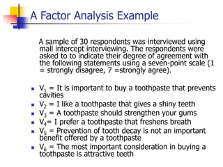 Factor analysis | PPT