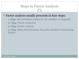 Comprehensive Guide to Factor Analysis Using SPSS for Data Reduction ...