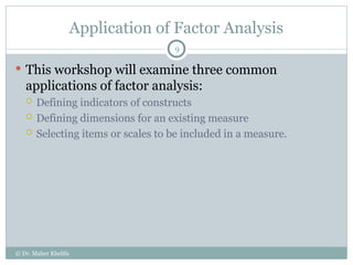 Comprehensive Guide to Factor Analysis Using SPSS for Data Reduction ...