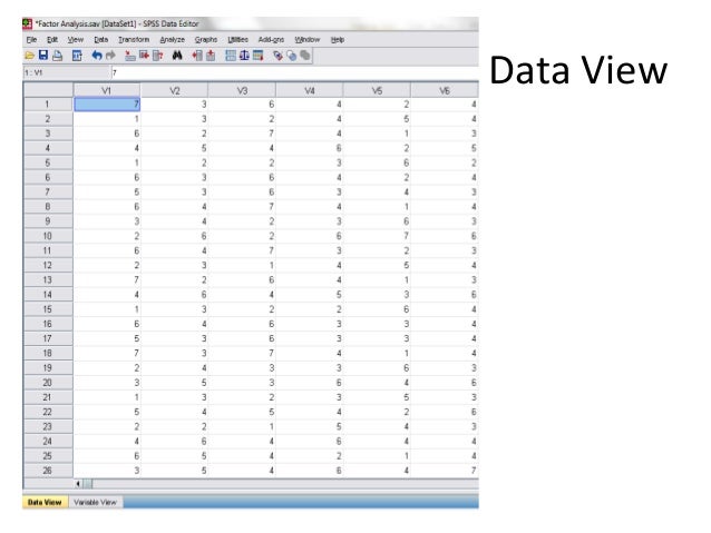 factor analysis spss 20 factor analysis spss 20