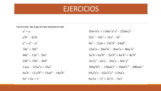EJERCICIOS
 