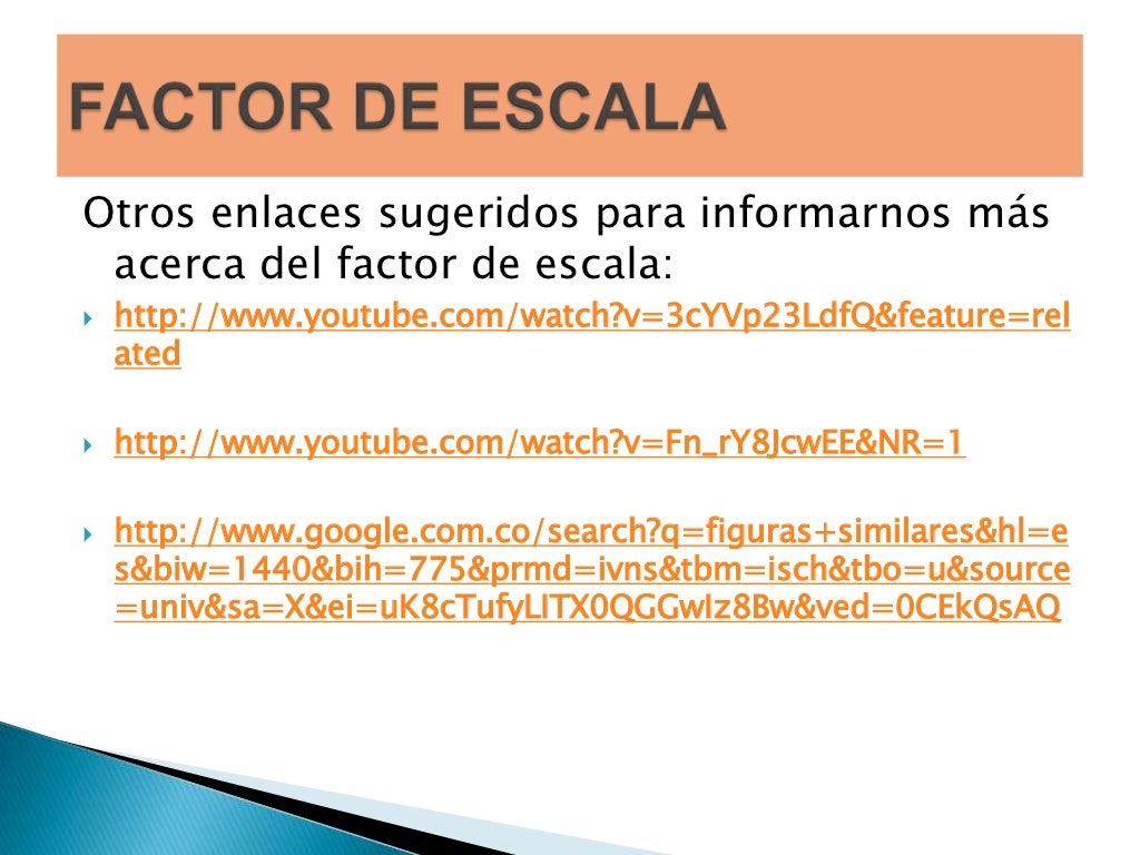 Factor de escala