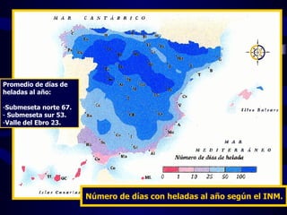 Factores físicos que condicionan el sector agrario español