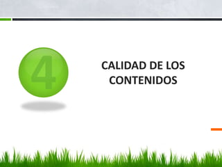 Características Profesionales del Tutor 1      Dominar determinadas técnicas y habilidades para tratar de forma específica los contenidos2Asesorar al estudiante, organizar otras vías de aprendizaje3      Saber utilizar los medios de comunicación social como instrumentos para alcanzar unos fines4Facilitar la posibilidad de que el estudiante se  autoevalúe5Sólida formación académica6Promover la inquietud por la investigación y profundización de conocimientos.