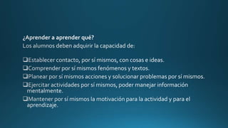 Factores de la enseñanza