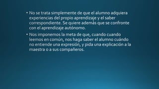 Factores de la enseñanza