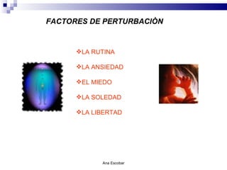 FACTORES DE PERTURBACIÒN ,[object Object],[object Object],[object Object],[object Object],[object Object],Ana Escobar 