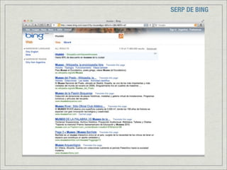 SERP DE BING
 