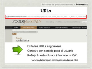 Factores de posicionamiento en internet