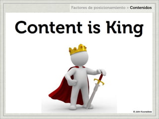 Factores de posicionamiento en internet