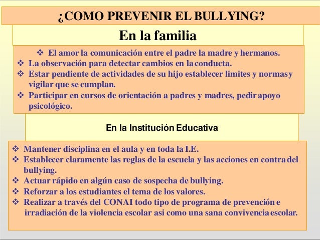 Factores Protectores Para Afrontar El Bullying 4