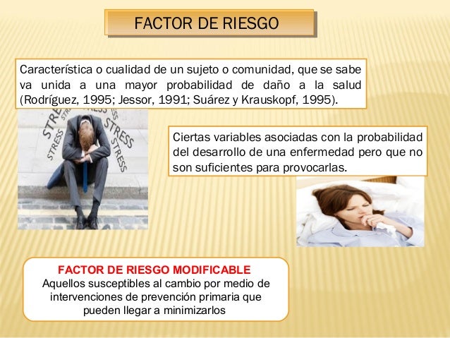 Factores protectores y de riesgo en salud mental