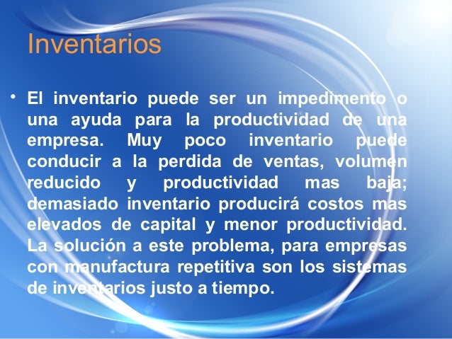 Factores que afectan la productividad