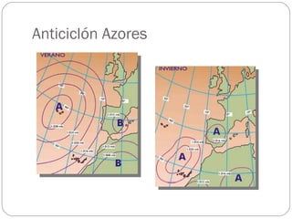 Anticiclón Azores 