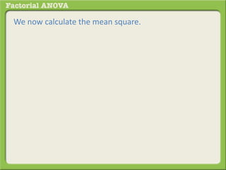 We now calculate the mean square.
 