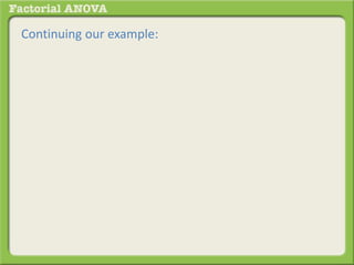 Continuing our example:
 