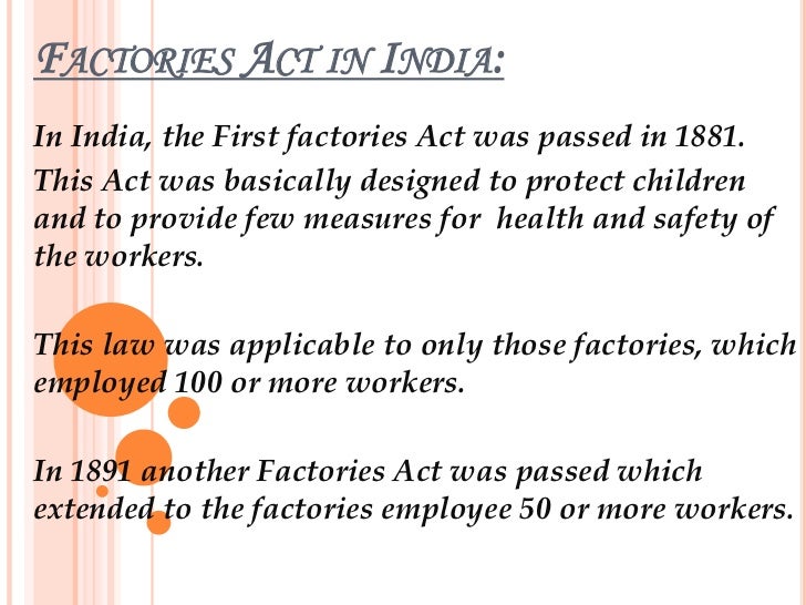 Factories Act 1948 factories-act-1948