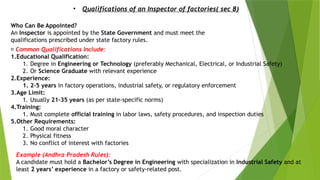 factories act 1948.pptx in india to adding new laws | PPTX