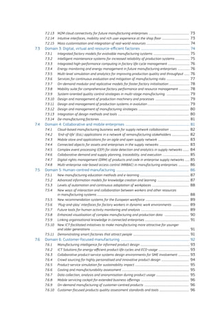 Roadmap Factories of the future 2020 | PDF