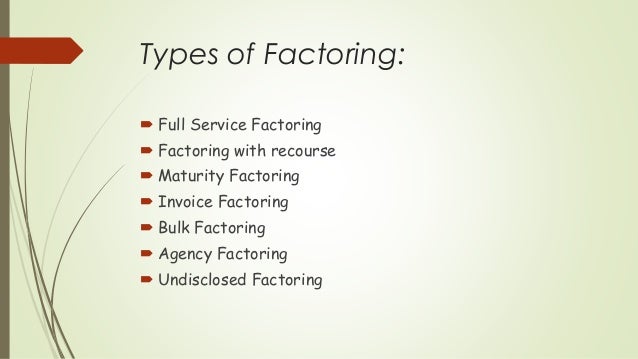 Debt Collection Agency >> Factoring Debt Collection Agency >> Factoring
