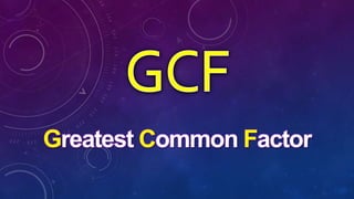 Commo Factor Math Grade 8 Mathematics Common Monomial Factoring | PPTX