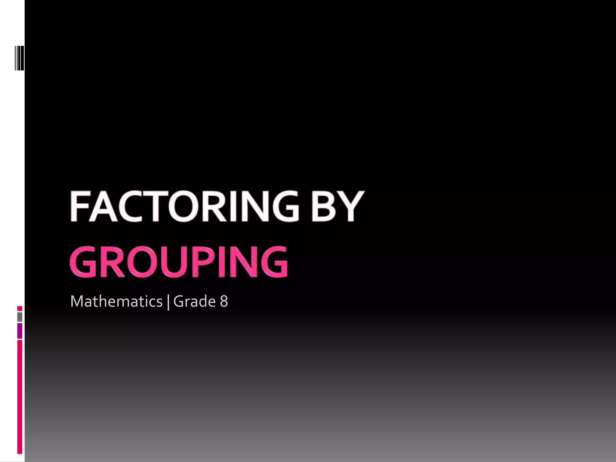 Mathematics | Grade 8