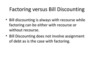 Factoring services | PPT